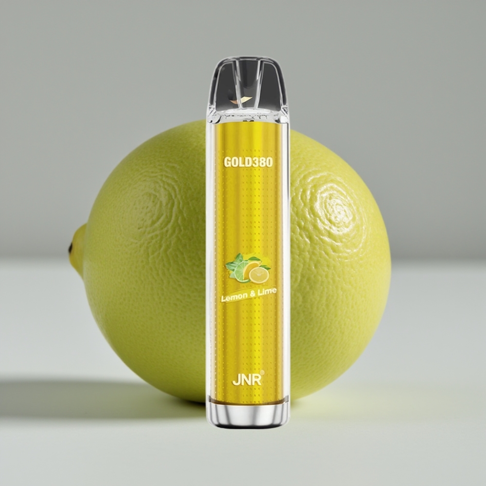 JNR Gold380 6000 Puffs Vape Desechable Lima Limón 1500mAh 13ml