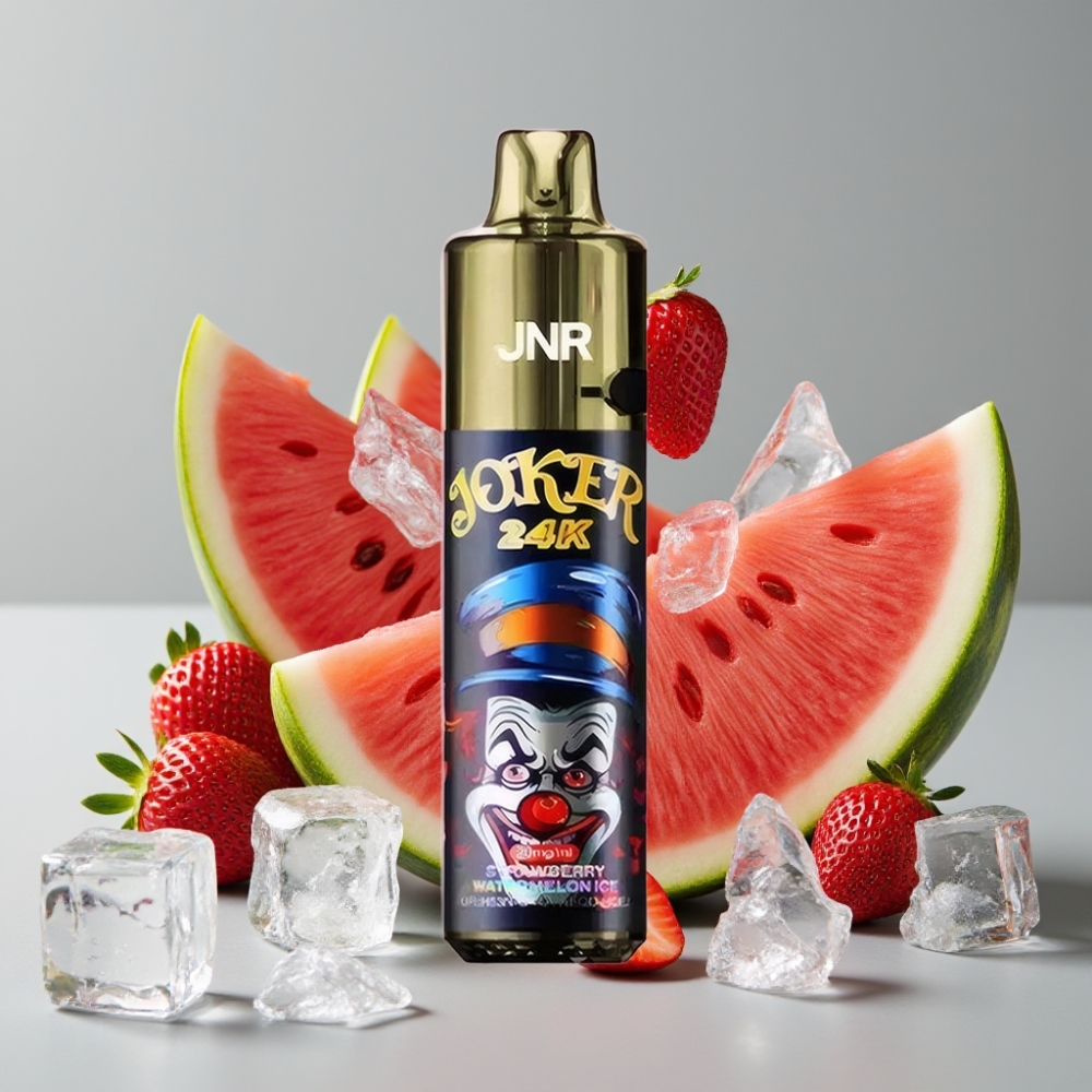 JNR Joker 24K Puffs Recargable 2+10ml Fresa Sandía Hielo