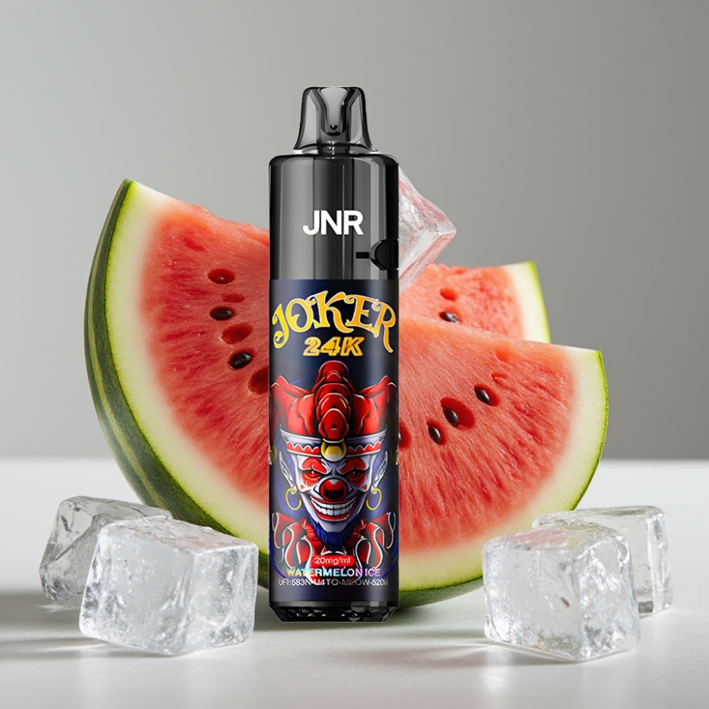JNR Joker 24K Puffs Recargable Pod 10ml Batería 800mAh Tipo C Sandía Hielo