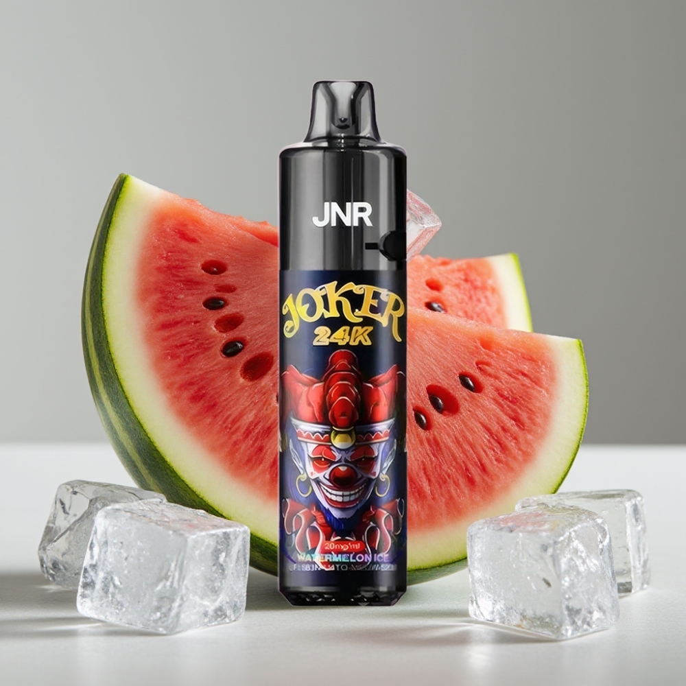 JNR Joker 24K Puffs Recargable Pod 10ml Batería 800mAh Tipo C Sandía Hielo
