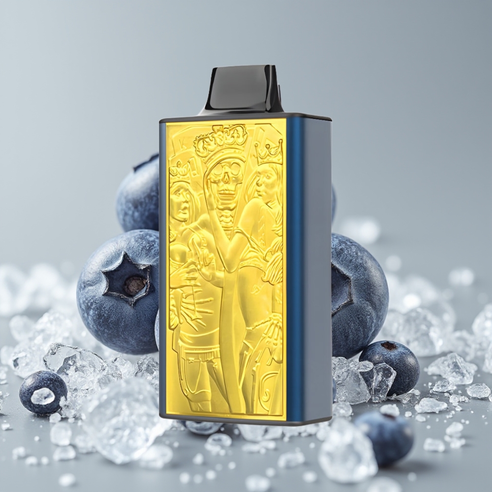 JNR Mega Box 25000 Puffs Desechable Vape Arándano Helado 30ml 850mAh Dual Mesh