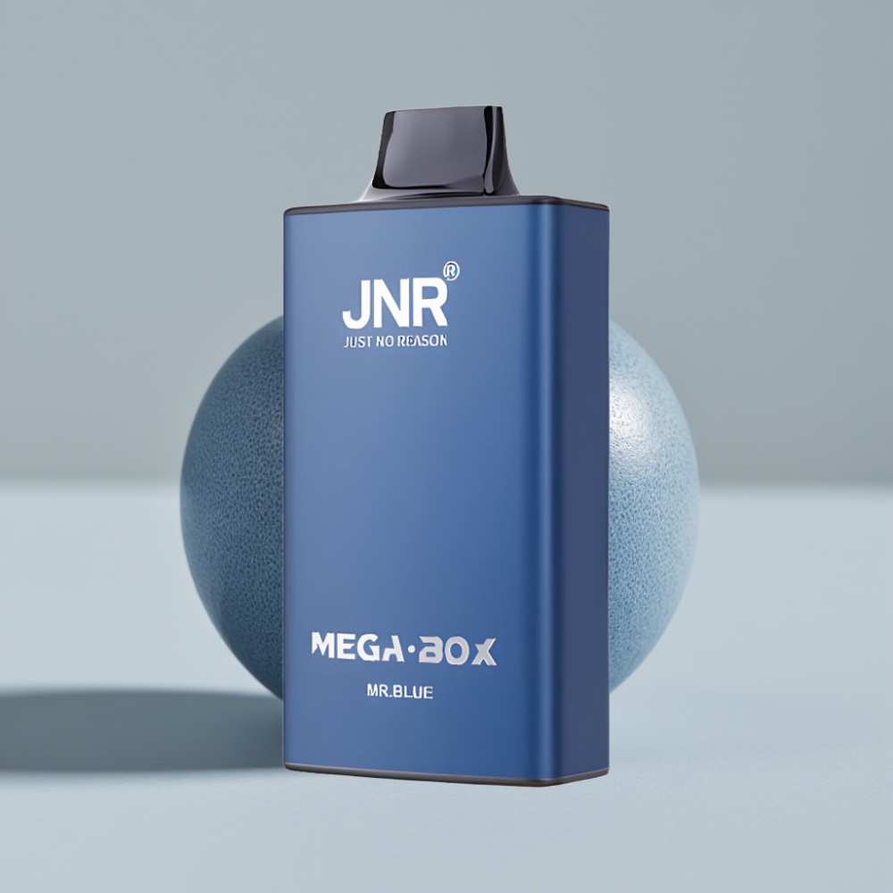 JNR Mega Box 25000 Puffs Vape Desechable 30ml Doble Malla Sr. Azul