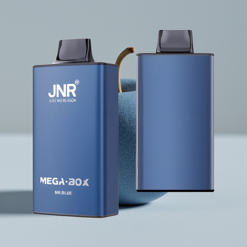 JNR Mega Box 25000 Puffs Vape Desechable 30ml Doble Malla Sr. Azul