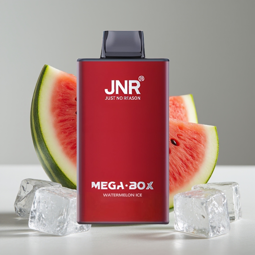 JNR Mega Box 25000 Puffs Vape Desechable Sandía Helada 30ml Dual Mesh