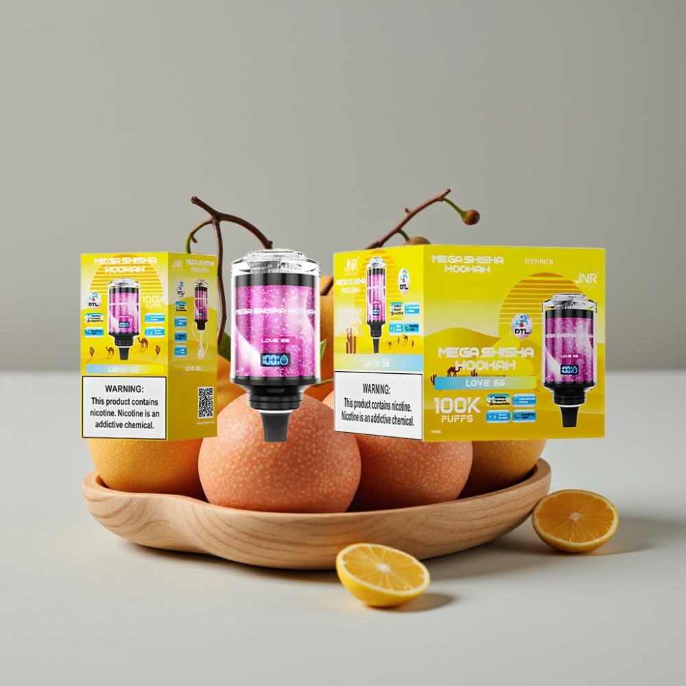 JNR Mega Shisha Hookah 100K Compatibilidad Escritorio Amor 66 2200mAh