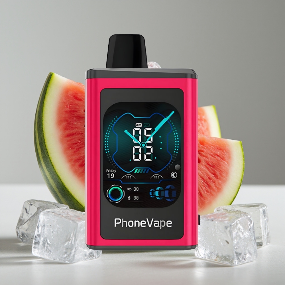 JNR PhoneVape 30000 caladas Batería Recargable Tipo-C Modo Turbo Sabor Sandía Helada