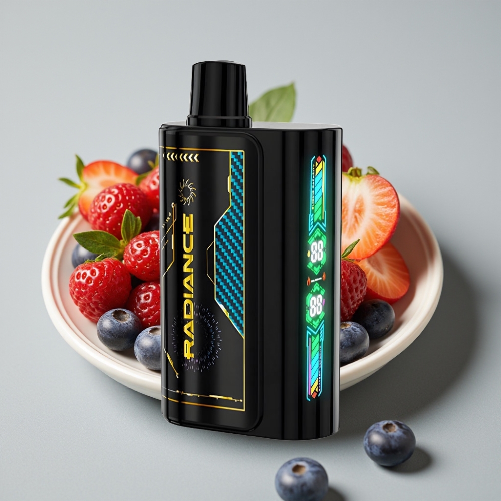 JNR Radiance 31000 Puffs Vape Recargable con Batería 950 mAh y Sabor FRUTOS MIXTOS