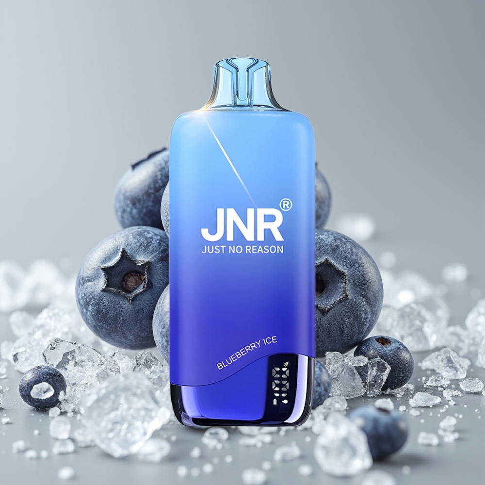 JNR Rainbow 10500 Puffs Vape Desechable 18ml Batería 600mAh Sabor Arándano Helado