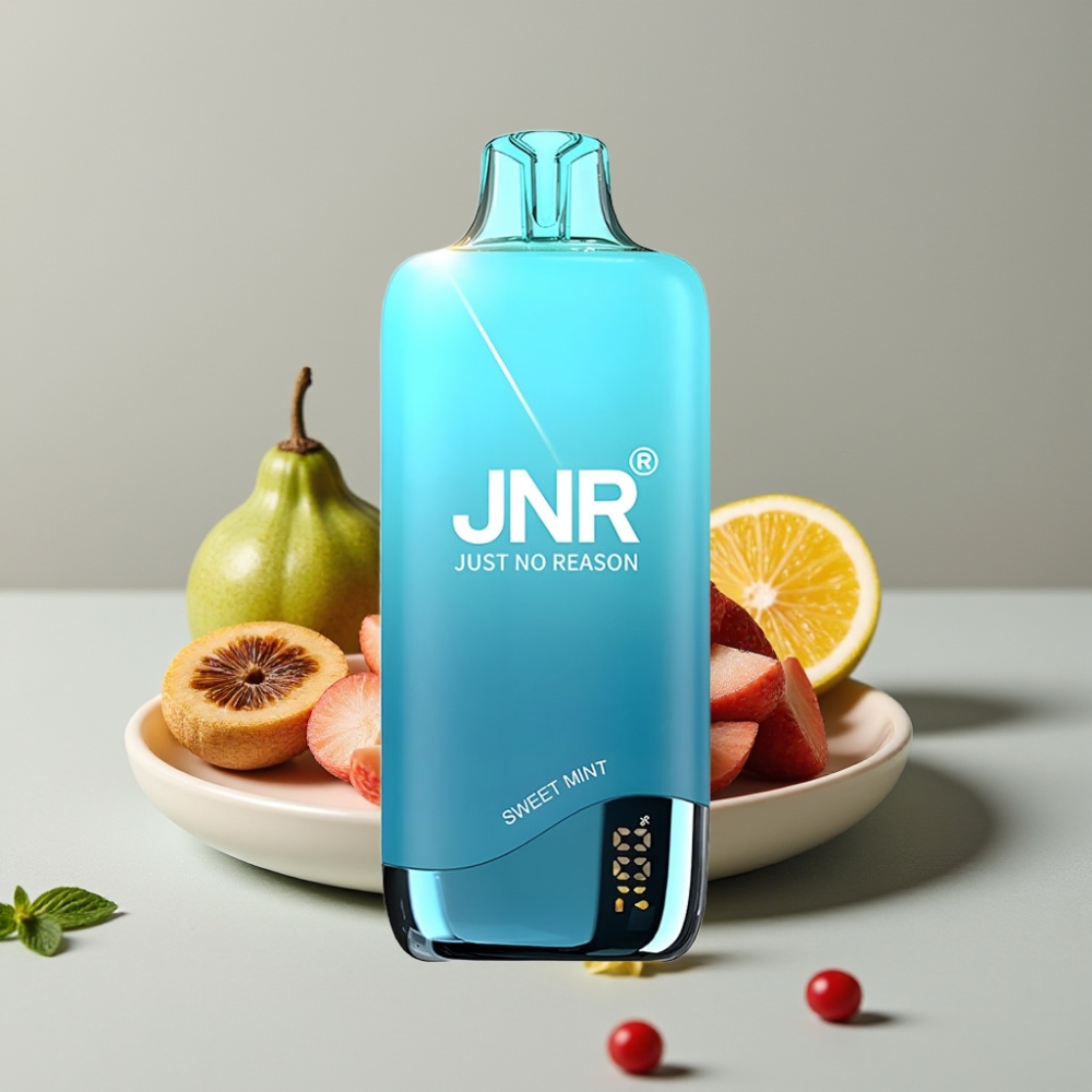 JNR Rainbow 10500 Puffs Vape Desechable 18ml Menta Dulce