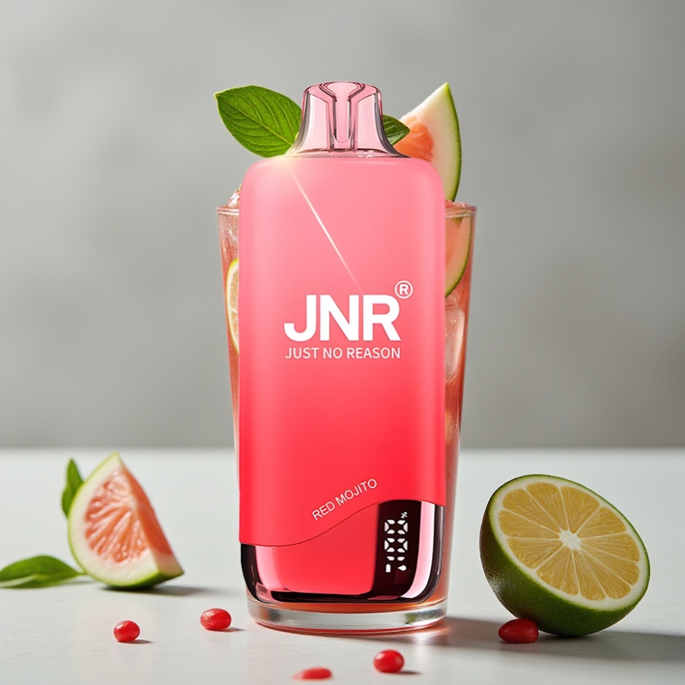 JNR Rainbow 10500 Puffs Vape Desechable 18ml Mojito Rojo Tipo-C 0.8ohm