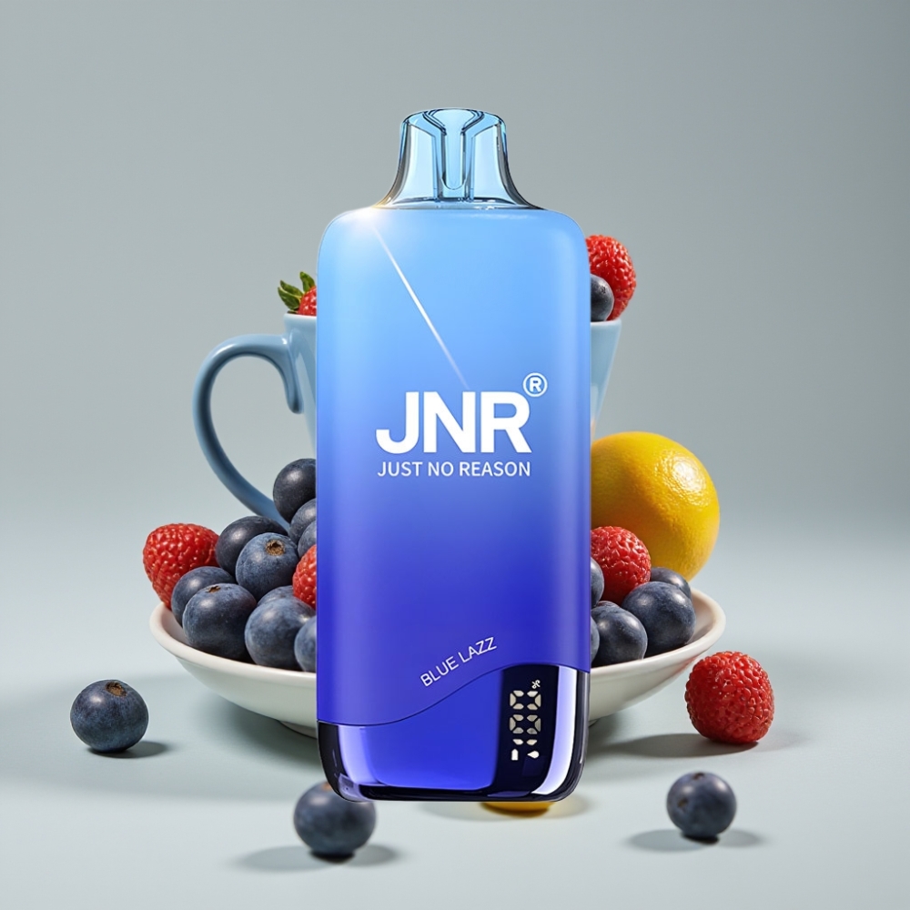 JNR Rainbow 10500 Puffs Vape Desechable Azul Lazz con Batería 600mAh y Tipo-C