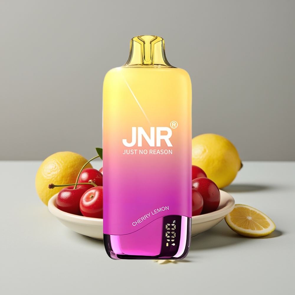 JNR Rainbow 10500 Puffs Vape Desechable Cereza Limón 18ml USB-C 0.8ohm