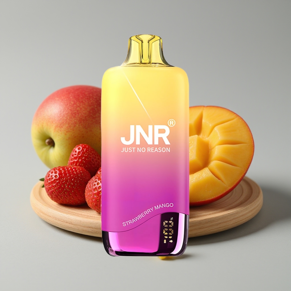 JNR Rainbow 10500 Puffs Vape Desechable Fresa Mango 18ml 0.8ohm
