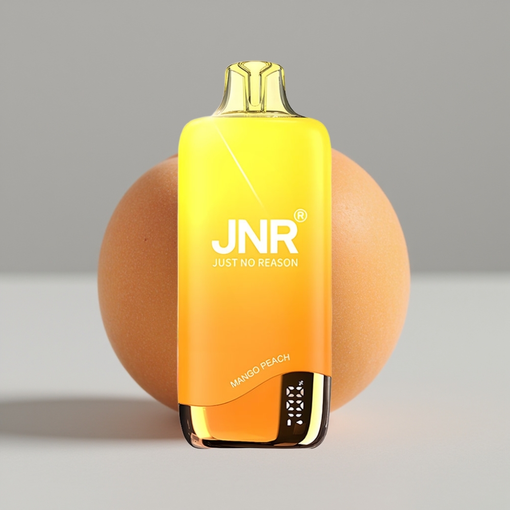 JNR Rainbow 10500 Puffs Vape Desechable Mango Melocotón 18ml 0.8ohm