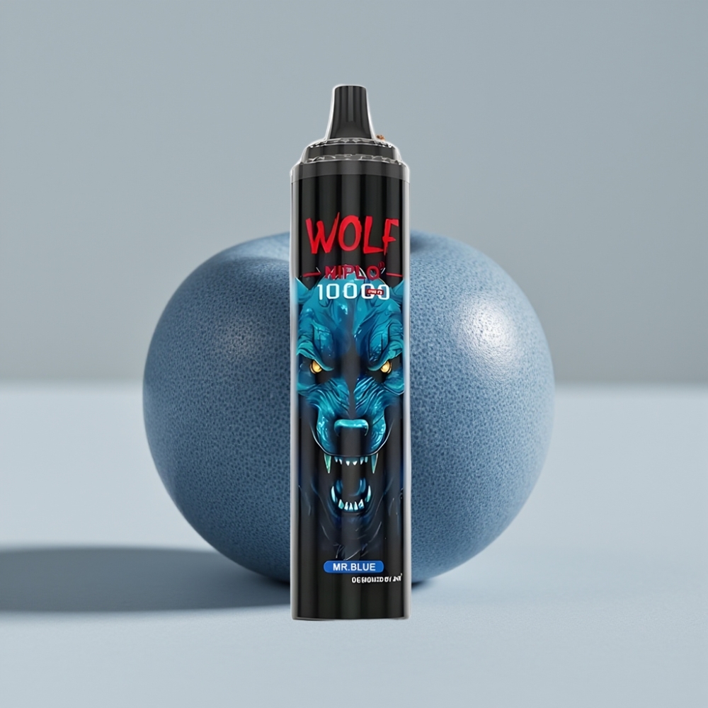 JNR Wolf Niplo 10000 Puffs 20ml 5% Tipo-C Mr Azul