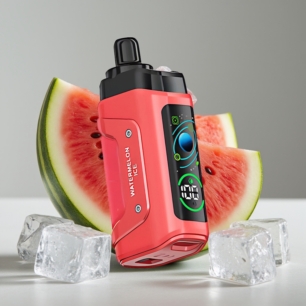 Razz Bar 45000 Puffs Vape Desechable Sandía Helada Tipo-C Recargable