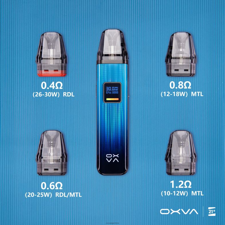 OXVA XLIM V3 OXVA Vape Precio gris T06L83 llenado superior del cartucho