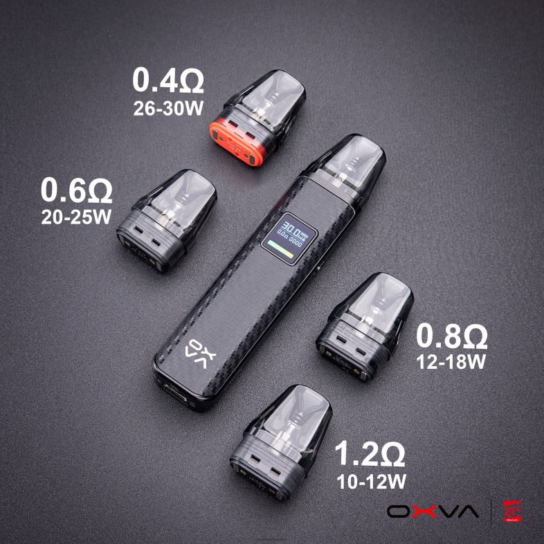 OXVA XLIM V3 OXVA Vape Precio gris T06L83 llenado superior del cartucho